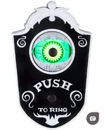 Eyeball Doorbell - Black & White (2020)