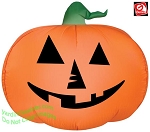 Jack O Lantern Pumpkin Gemmy Airblown Inflatable Yard Decoration Halloween 72729 thumbnail