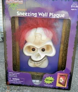 Sneezing Skull Plaque's box