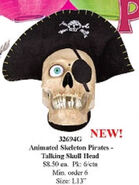 Scary Skull Pirate