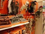 A Mr. Bone Jangles is hung beneath a Shaking Spirit (Witch) and next to a Wisecrack Jack in 2008.