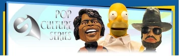 Header from Gemmy's Pop Culture Series