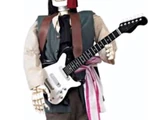 Life Size Rocking Pirate Skeleton