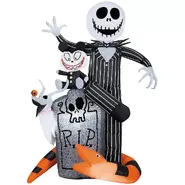Jack Skellington with Scary Teddy & Orange Snake