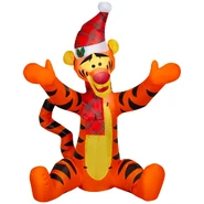 Tigger in Santa Hat and Scarf