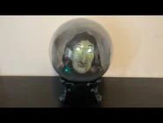 Spirit Ball Hooded Green Witch in action