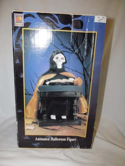 Grim Reaper at His Organ | Gemmy Wiki | Fandom