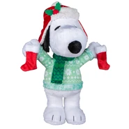 Christmas Greeters-Snoopy w/Stockings