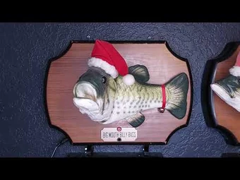Big Mouth Billy Bass Gemmy 1999 - Poisson Chantant Vintage, Fonctionne, Pas De Fissure