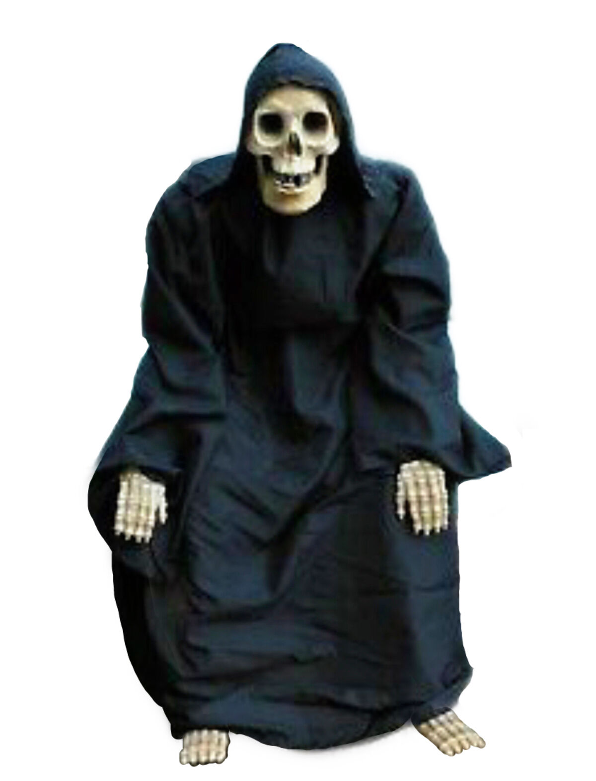 クリアファイル Vintage Gemmy Industries Grim Reaper Vintage Gemmy Halloween Animated Grim Reaper Playing Organ