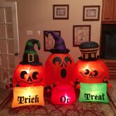 "Trick Or Treat" Pumpkin trio (Prototype)