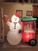 Snowman w/ popcorn machine (Prototype)