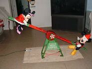 Holiday Seesaw-Mickey Mouse & Minnie Mouse