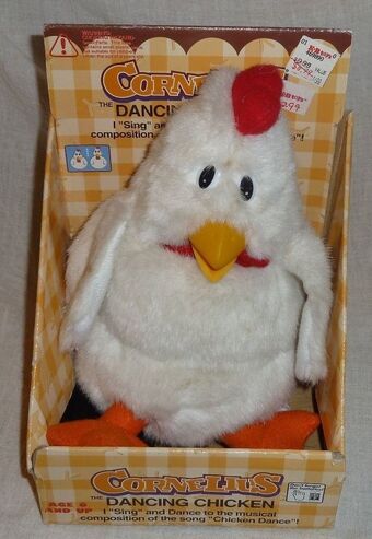 chicken dance stuffed animal