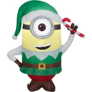 Minion Stuart as Elf w/Candy Cane