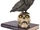 Animated Crow On Book