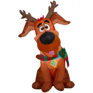 Scoob! Puppy in Reindeer Outfit