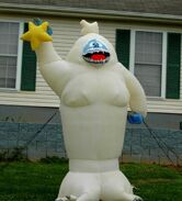 GEMMY 8FT BUMBLE THE ABOMINABLE SNOWMONSTER LIGHTED AIRBLOWN INFLATABLE DISPLAY