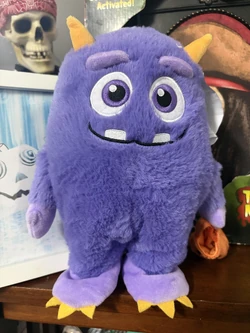 Plush Small Side Stepper Purple Monster | Gemmy Wiki | Fandom