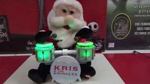 Gemmy Christmas Animated "Kris & The Kringles" Mini Band-0