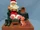Animated Santa by his Radio