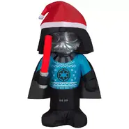 Darth Vader in Ugly Christmas Sweater (Blue)