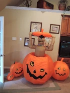 Animated Scooby Doo w/ pumpkins