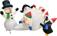 Snowmen out of control