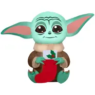 Stylized Grogu With Stocking