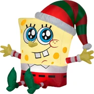 SpongeBob in Holiday Outfit