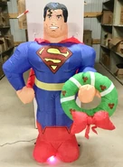 Christmas Superman with Wreath (Unreleased)