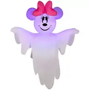 Hanging Minnie Mouse as Ghost
