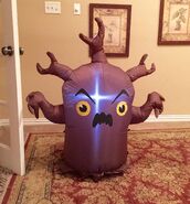 Gemmy Prototype Halloween Scary Tree Inflatable Airblown