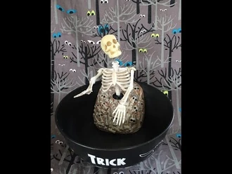 Reaching Skeleton Candy Bowl | Gemmy Wiki | Fandom