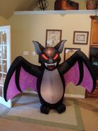 Gemmy inflatable scary vampire bat