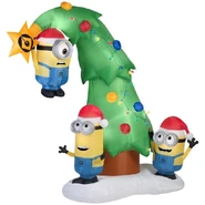 Minions Christmas Tree Scene