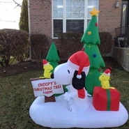 Christmas Snoopy's Tree Farm Scene (Unreleased)