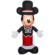 Mickey Mouse in Black Skeleton