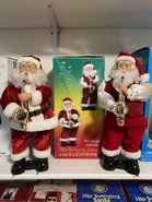 Hip Swinging Santa with Saxophone (uk exclusive)