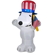 4ft Patriotic Snoopy