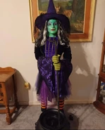 Gemmy 2015 Sarah the Sassy Witch Prototype