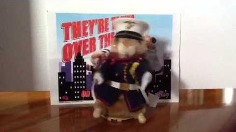 (Gemmy) Dancing Hamster - Sgt. Murphy - Marine Corps Hymn