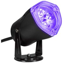 Purple outlet led spotlight