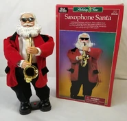 Saxophone Santa