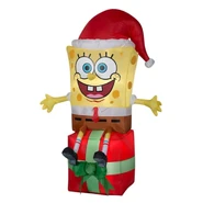 SpongeBob on Present (5ft)