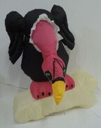 Vulture sitting on bone (Prototype)