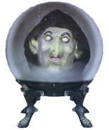 Hooded Green Witch stock photo recreation (By HalloweenStation)