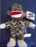 Hot Stepper - Military Sock Monkey