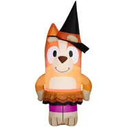 Bingo in Witch Costume