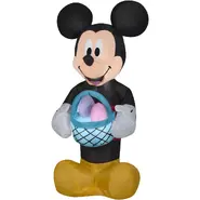 Mickey Mouse with Easter Egg Basket